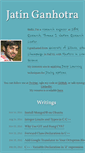 Mobile Screenshot of jatinganhotra.com